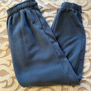 Jo&Co Womens Juniors Pull On Jogger Sweatpants Size XS Blue EUC Comfy Pockets